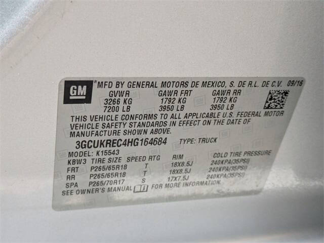 2017 Chevrolet Silverado 1500 LT