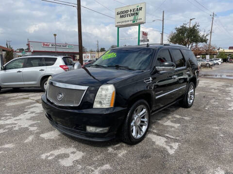 2011 Cadillac Escalade for sale at Good-Year Motors in Houston TX
