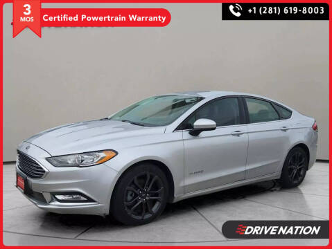 2018 Ford Fusion Hybrid SE