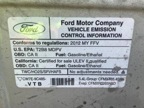 2012 Ford E-Series E-350 SD
