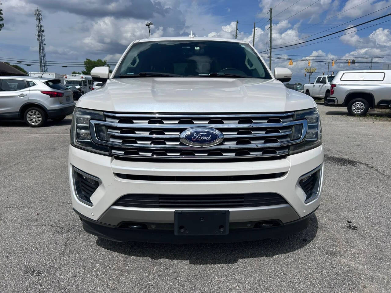 White 2018 Ford Expedition Limited 4x4 Limited 4dr SUV 2