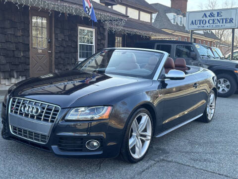 2012 Audi S5 for sale at A&E Auto Center in North Chelmsford MA