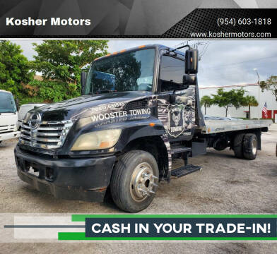 2008 Hino 258 for sale at Kosher Motors in Hollywood FL