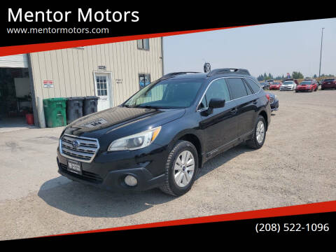 2015 Subaru Outback for sale at Mentor Motors in Idaho Falls ID