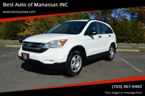 2011 Honda CR-V for sale at Best Auto of Manassas INC in Manassas VA