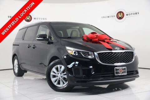2017 Kia Sedona for sale at INDY'S UNLIMITED MOTORS - UNLIMITED MOTORS in Westfield IN