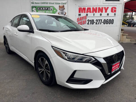 2020 Nissan Sentra for sale at Manny G Motors in San Antonio TX