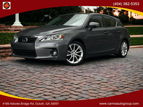 2012 Lexus CT 200h for sale at Carma Auto Group in Duluth GA