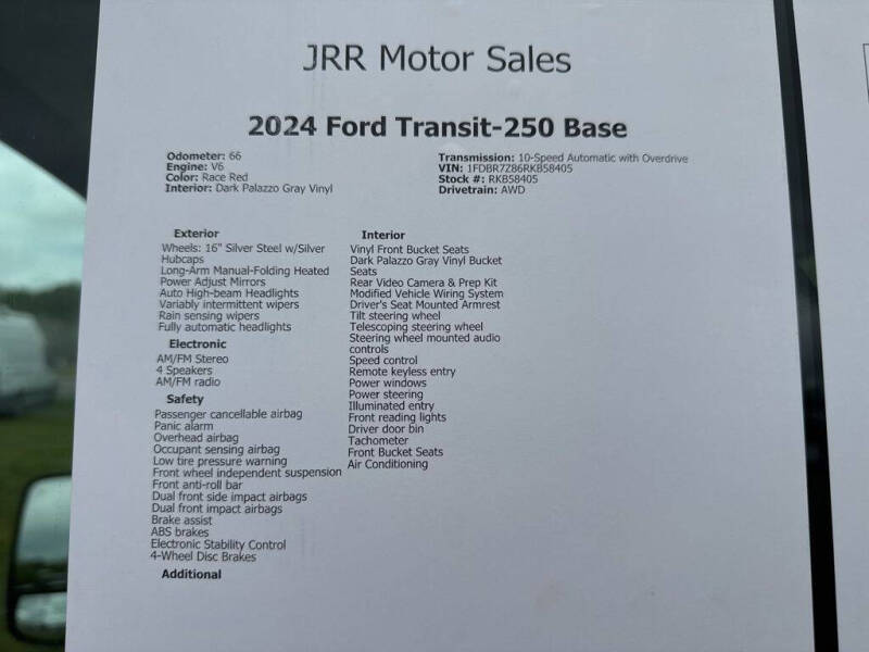 2024 Ford Transit