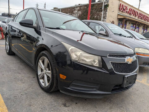 2014 Chevrolet Cruze for sale at USA Auto Brokers in Houston TX