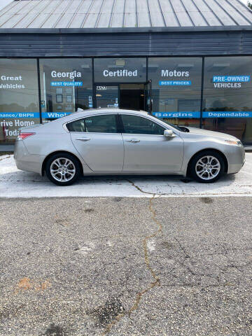 2010 Acura TL for sale at Georgia Certified Motors in Stockbridge GA