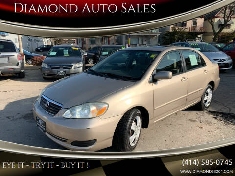 2005 Toyota Corolla for sale at Diamond Auto Sales in Milwaukee WI