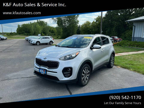 2017 Kia Sportage for sale at K&F Auto Sales & Service Inc. in Jefferson WI