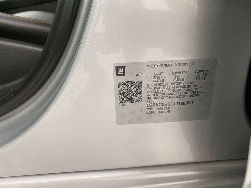 2018 Cadillac ATS 3.6L Premium Luxury