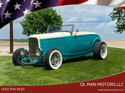 1932 Ford HIGH BOY ROADSTER for sale at Ol Man Motors LLC - Cars/Trucks in Louisville OH