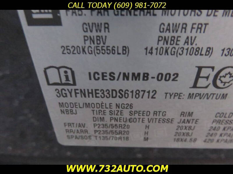 2013 Cadillac SRX Performance Collection