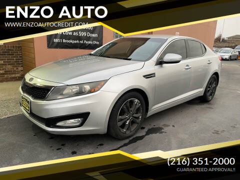 2012 Kia Optima for sale at ENZO AUTO in Parma OH