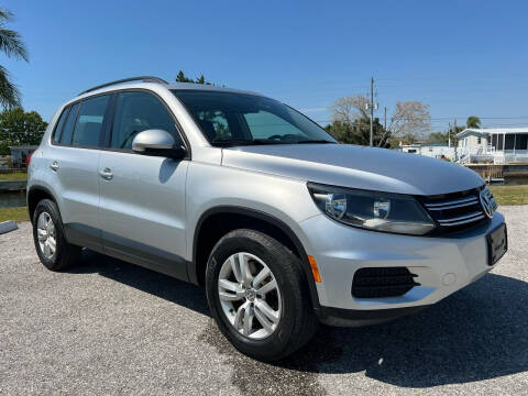 2016 Volkswagen Tiguan for sale at LLAPI MOTORS in Hudson FL