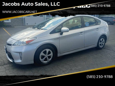 2014 Toyota Prius for sale at Jacobs Auto Sales, LLC in Spencerport NY
