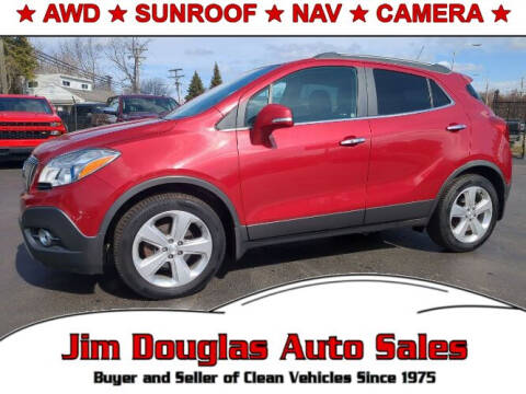 2016 Buick Encore for sale at Jim Douglas Auto Sales in Pontiac MI