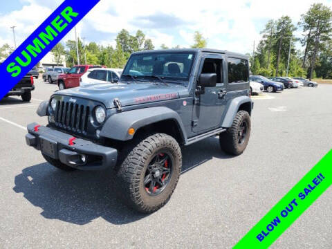 2017 Jeep Wrangler for sale at PHIL SMITH AUTOMOTIVE GROUP - Pinehurst Toyota Hyundai in Southern Pines NC