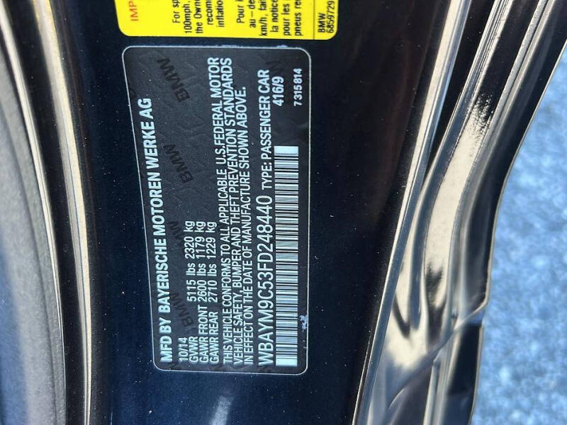 2015 BMW 6 Series 650i