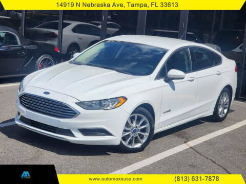 2017 Ford Fusion Hybrid for sale at Automaxx in Tampa FL