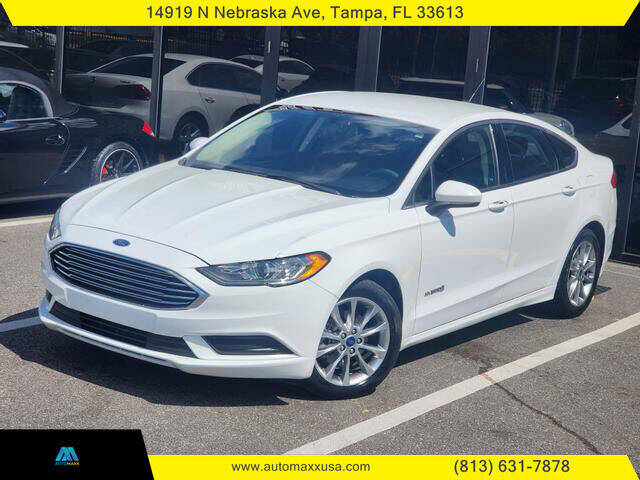 2017 Ford Fusion Hybrid for sale at Automaxx in Tampa FL