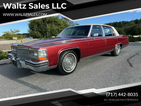1984 Cadillac Fleetwood Brougham for sale at Waltz Sales LLC in Gap PA