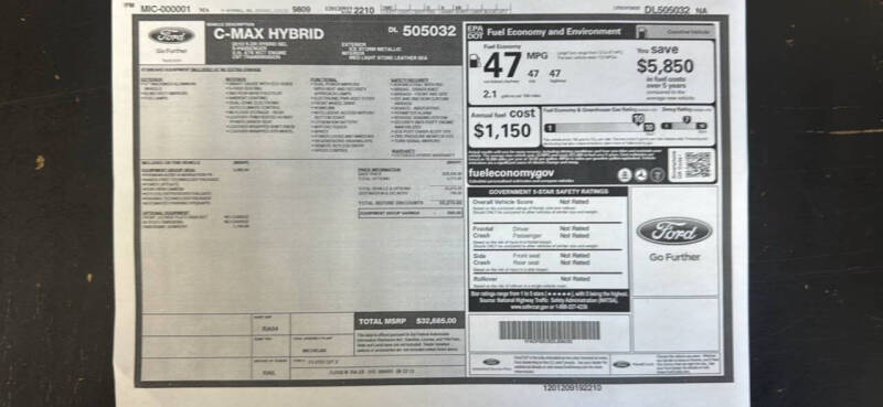 2013 Ford C-MAX Hybrid SEL