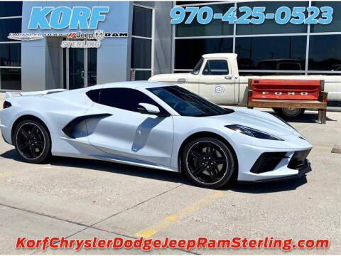 2023 Chevrolet Corvette for sale at Tony Peckham @ Korf Motors in Sterling CO