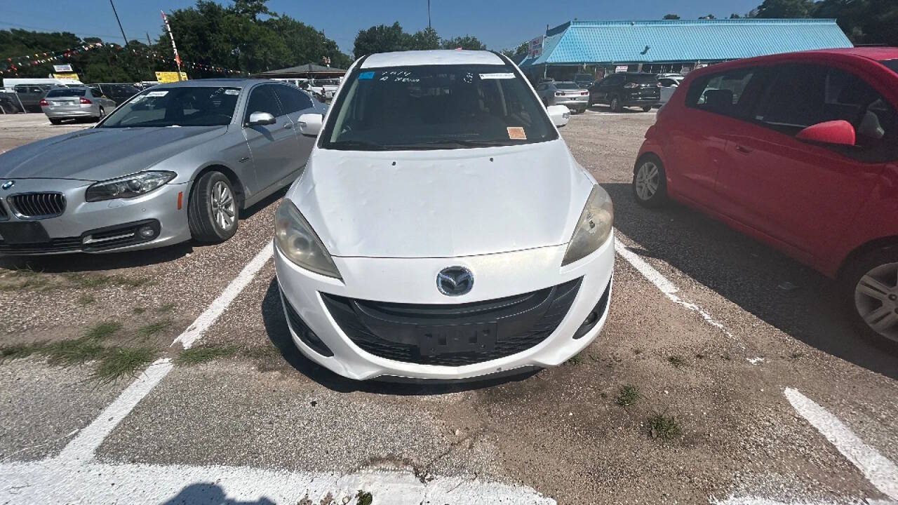 White 2014 Mazda Mazda5 Touring Touring 4dr Mini-Van 1