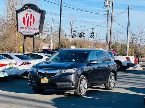 2014 Acura MDX for sale at Y&H Auto Planet in Rensselaer NY