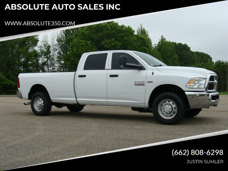 2016 RAM Ram Pickup 2500 for sale at ABSOLUTE AUTO SALES INC in Corinth MS