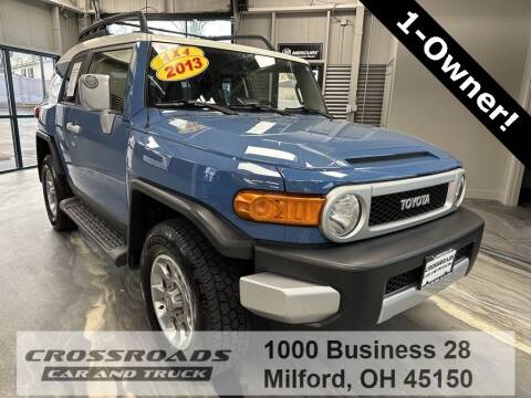 2013 Toyota FJ Cruiser for sale at Crossroads Car & Truck in Milford OH