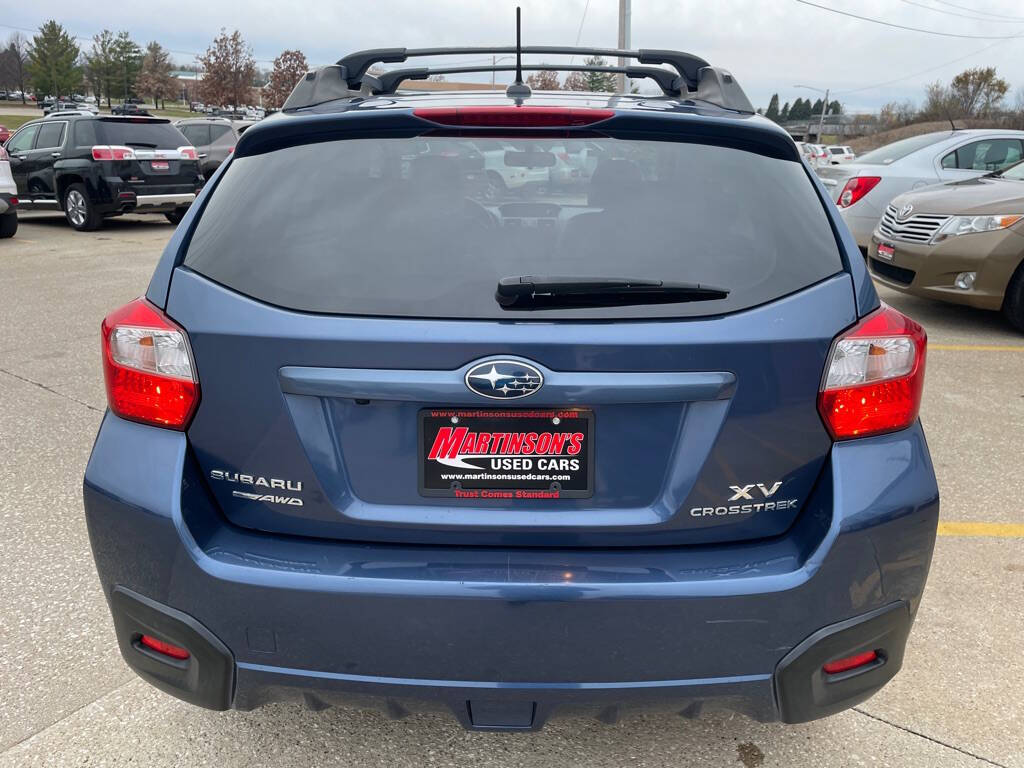 2013 Subaru XV Crosstrek for sale at Martinson's Used Cars in Altoona, IA