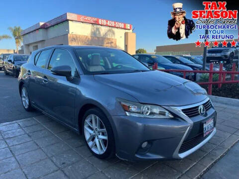 2014 Lexus CT 200h for sale at CARCO OF POWAY in Poway CA