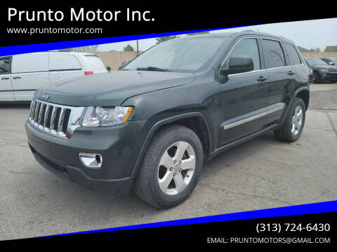 2011 Jeep Grand Cherokee for sale at Prunto Motor Inc. in Dearborn MI