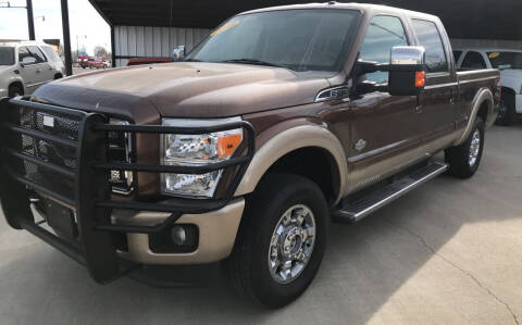 2012 Ford F-250 Super Duty for sale at Tiger Auto Sales in Guymon OK