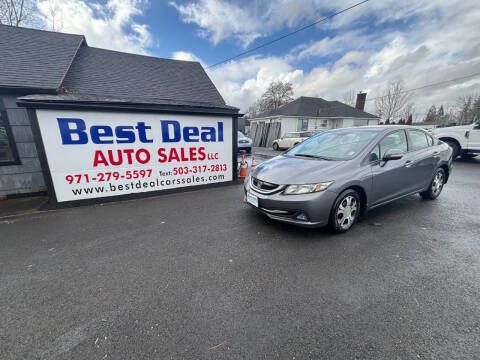 2013 Honda Civic for sale at Best Deal Auto Sales LLC in Vancouver WA