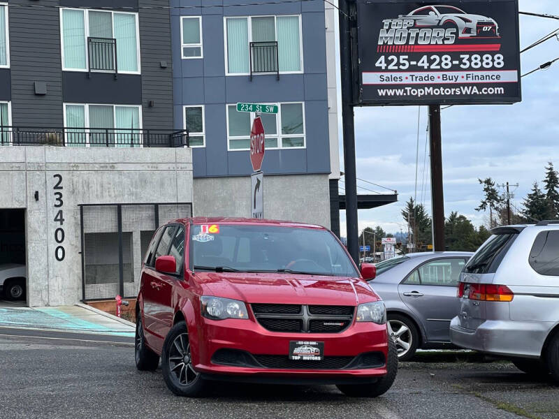 2016 Dodge Grand Caravan for sale at Top Motors LLC in Edmonds WA