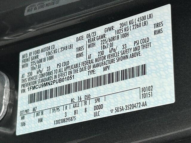 2023 Ford Escape ST-Line