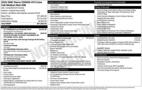 2026 GMC Sierra 2500HD