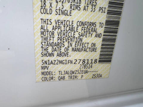 2015 Nissan Murano SV