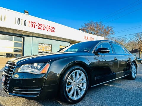 2013 Audi A8 L for sale at Trimax Auto Group in Norfolk VA