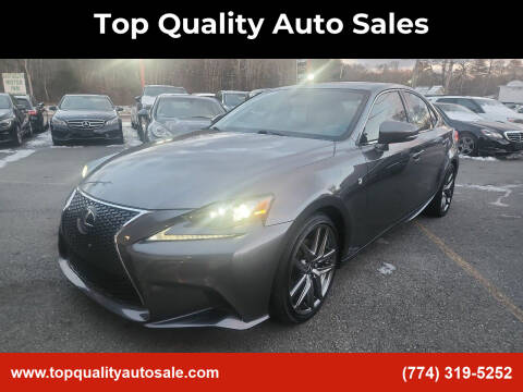 2014 Lexus IS 250 for sale at Top Quality Auto Sales in Westport MA