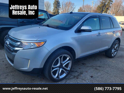 2014 Ford Edge for sale at Jeffreys Auto Resale, Inc in Clinton Township MI