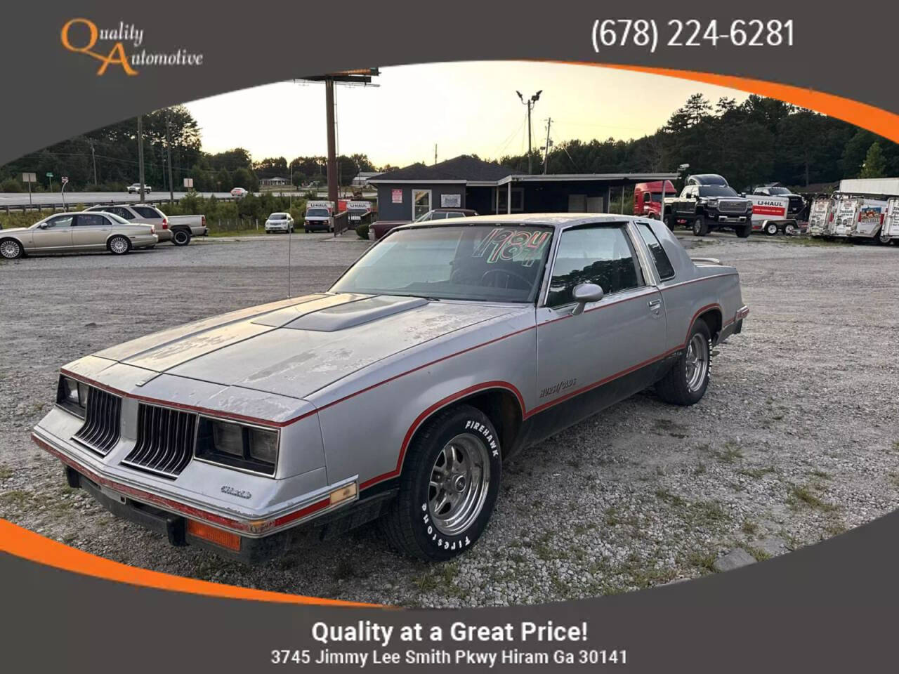 1984 Oldsmobile Cutlass Calais For Sale In Villa Rica, GA Carsforsale