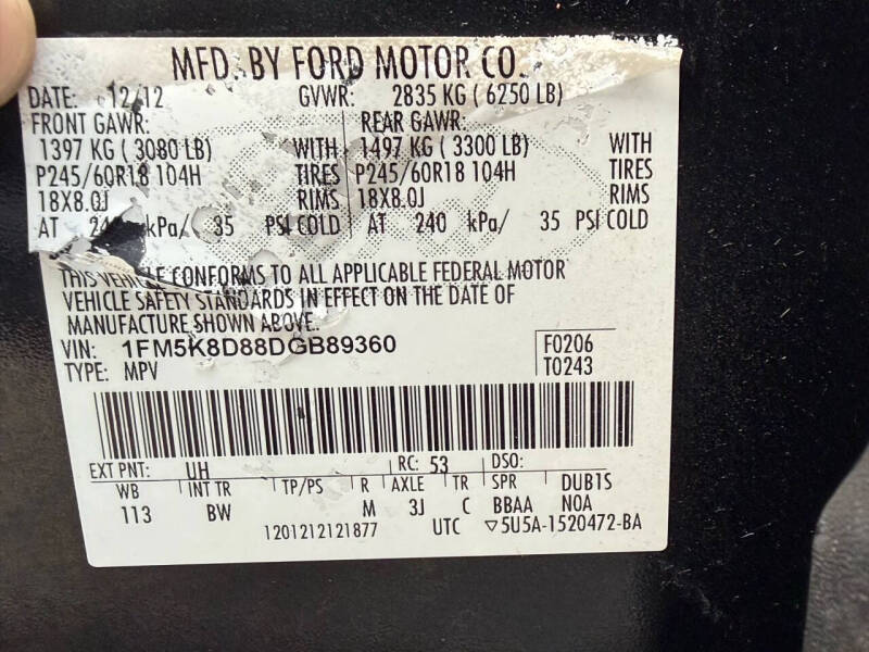 2013 Ford Explorer XLT