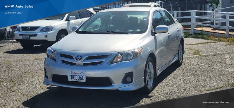2013 Toyota Corolla for sale at AMW Auto Sales in Sacramento CA